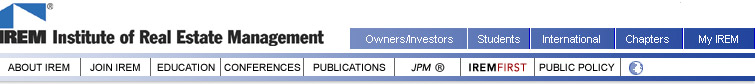 IREM Institute of Real Estate Management